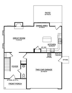 New construction Single-Family house 2558-2670 Thomas Langston Rd, Winterville, NC 28590 plan Rockbridge - image 3