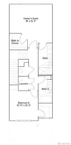 New construction Townhouse house 6689 Parterre Pkwy N, Unit 3, Thornton, CO 80602 plan Plan 301 - image