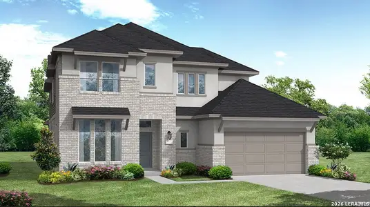 New construction Single-Family house 3419 Potter Pl, Schertz, TX 78108 plan Caddo Mills - image