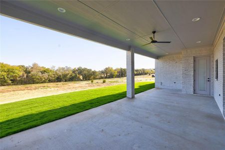 New construction Single-Family house 2004 Parker Meadows Ct, Weatherford, TX 76087 null- photo 36 36