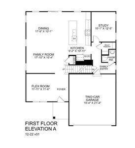 New construction Single-Family house 210 Bluebell St, Sanford, NC 27330 plan Hudson - image