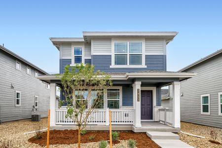 New construction Single-Family house 7853 Mounted Ranger Dr, Colorado Springs, CO 80908 plan Aviator - image