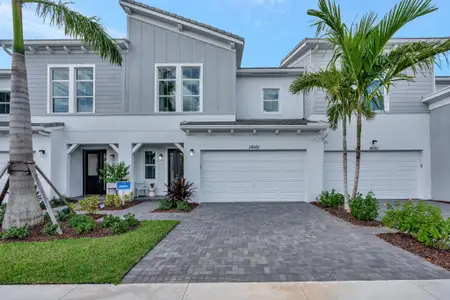 New construction Townhouse house 16465 Capilano Court, Westlake, FL 33470 - photo 0