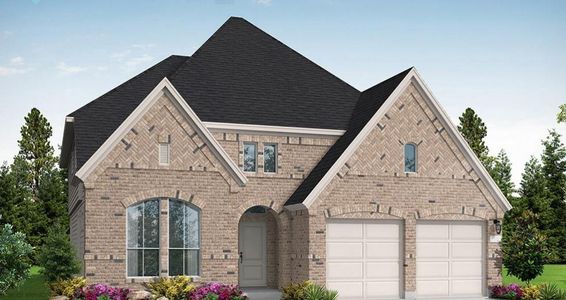 New construction Single-Family house 21719 Frogfruit Court, Cypress, TX 77433 Justin (2527-HV-40)- photo 0