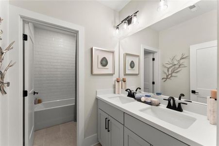 New construction Single-Family house 3548 Cedarvale Ct, Powder Springs, GA 30127 null- photo 39 39