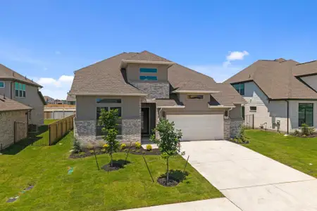 New construction Single-Family house 229 Pacific Grove Cir, Liberty Hill, TX 78642 plan Delta - image