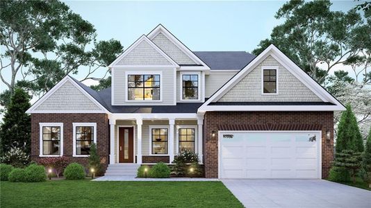 New construction Single-Family house 3296 Creek Trce E, Powder Springs, GA 30127 null- photo 0