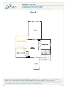 New construction Single-Family house 15994 Mahogany Mist Dr, Conroe, TX 77302 plan 4059 Elevation D - image