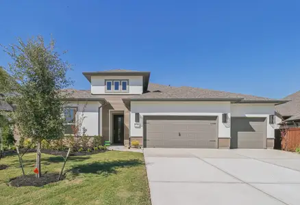 New construction Single-Family house 5310 Deer Valley Ct, Manvel, TX 77578 plan 6029 Elevation C - image