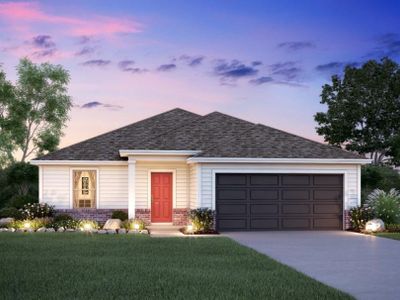 New construction Single-Family house 21410 Mountain Haya Trl, Tomball, TX 77377 Desoto - Smart Series- photo 0