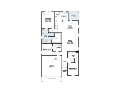 New construction Single-Family house 12005 Dillon Falls Dr, Austin, TX 78747 plan Abilene - Smart Series - image