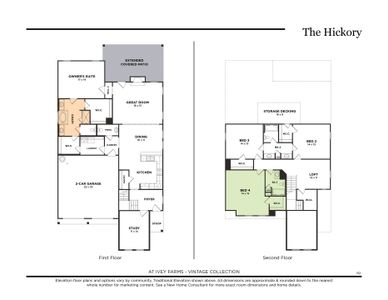 New construction Single-Family house 426 Ivey Farms Rd, Farragut, TN 37934 plan The Hickory - image 5