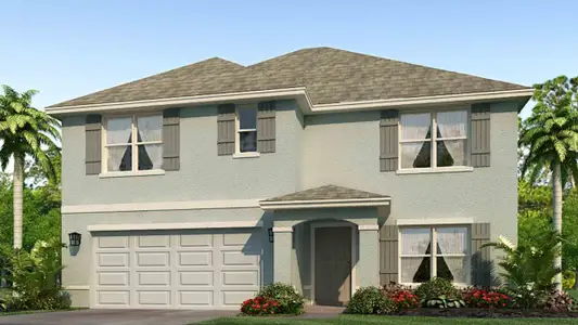 New construction Single-Family house 3809 Silver Strand Trl, Palmetto, FL 34221 plan Hayden - image