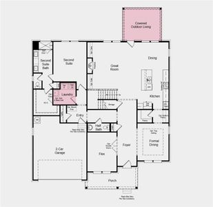 New construction Single-Family house 6180 Misty Hill Ln, Buford, GA 30518 Easton- photo 3 3