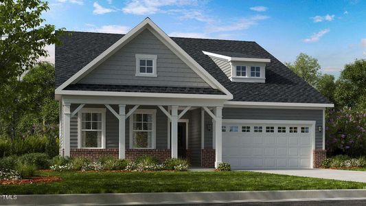 New construction Single-Family house 800 Heathered Farm Way, Apex, NC 27523 Newport- photo 0