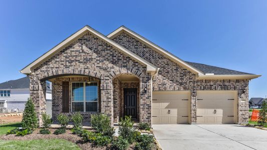 New construction Single-Family house 2205 Sonder Shore Drive, Katy, TX 77493 Cottonwood W- photo 0