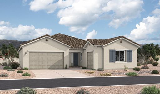 New construction Single-Family house 7520 W Saguaro Perch Wy, Marana, AZ 85658 plan Pomona - image