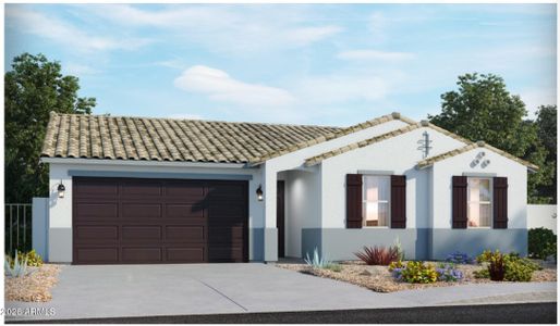New construction Single-Family house 17794 W Woodlands Ave, Goodyear, AZ 85338 plan Everett - image