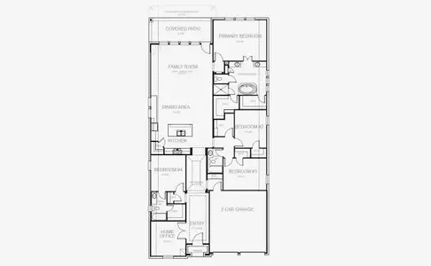 New construction Single-Family house 5722 Caracara St, Manvel, TX 77578 plan 2504W - image
