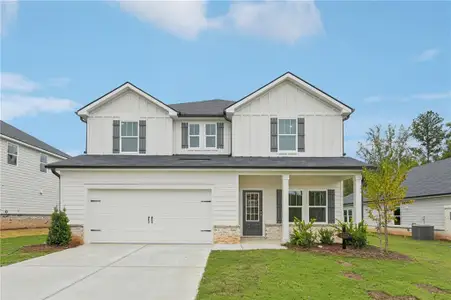 New construction Single-Family house 1039 Sope Creek Cir, Pendergrass, GA 30567 plan Dakota - image