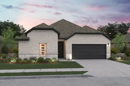 New construction Single-Family house 148 Summer Rain Wy, Newark, TX 76071 plan Passionflower II ESP - image