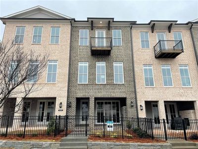 New construction Townhouse house 4628 Watervale Way, Unit 162, Peachtree Corners, GA 30092 The Benton I- photo 0