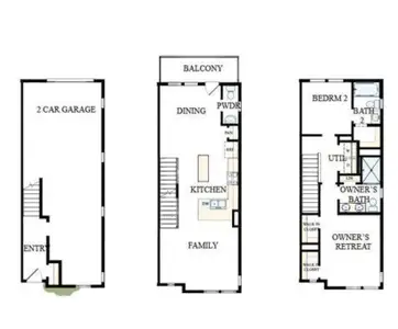 New construction Townhouse house 1132 Bismuth Ln, Charlotte, NC 28211 - image