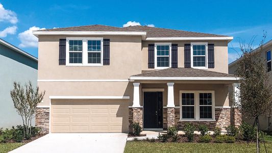 New construction Single-Family house 3181 Canopy Oak Blvd, Wildwood, FL 34785 plan Holden - image