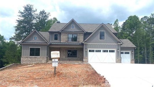 New construction Single-Family house 1425 Willowbend Pl, Monroe, GA 30655 plan (GA) Brunswick A.1 3 Front Entry - image