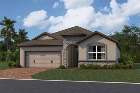 New construction Single-Family house 5286 Teirgarten Street, Saint Cloud, FL 34771 Huntington - Eco Series- photo 0