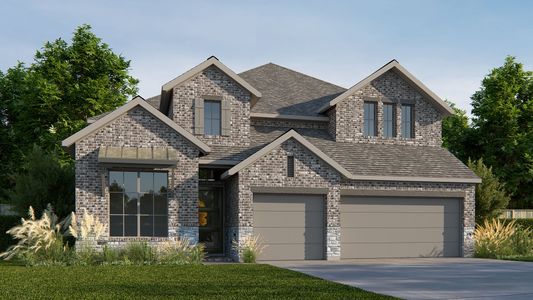 New construction Single-Family house 117 Rainwater Crk, Boerne, TX 78006 plan 3445W - image