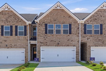 New construction Townhouse house 3654 Parkway James Dr, Snellville, GA 30039 plan Norwood - image