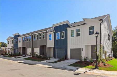 New construction Townhouse house 1617 Gunnin Trace Nw, Atlanta, GA 30318 Indigo Homeplan- photo 0