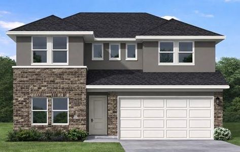New construction Single-Family house 19043 Cetara Villa Dr, Hockley, TX 77447 plan Llana - image