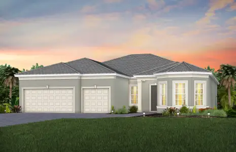 New construction Single-Family house 17536 Winding Oak Ln, North Fort Myers, FL 33917 plan Stellar - image