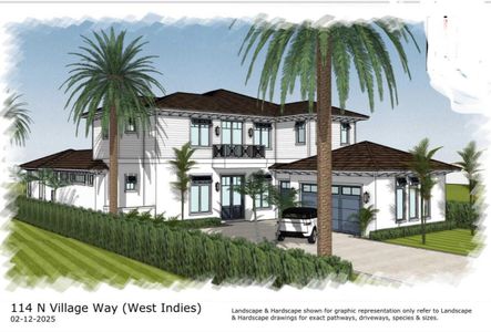 New construction Single-Family house 114 N Village Wy, Jupiter, FL 33458 - image