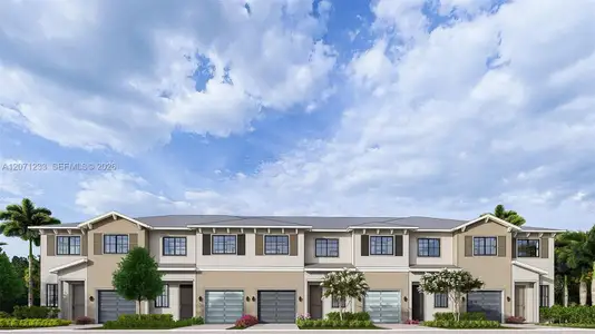 New construction Townhouse house 19008 Sw 348Th Wy, Homestead, FL 33034 - image