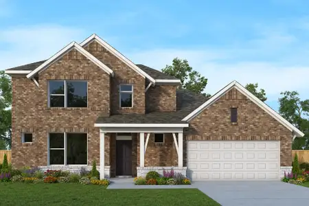 New construction Single-Family house 335 Flowering Senna Dr, Buda, TX 78610 plan The Bandstand - image