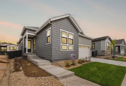New construction Single-Family house 11116 Stonepath St, Littleton, CO 80125 plan 4084 Amber Light Elevation B - Lake Cottage - image