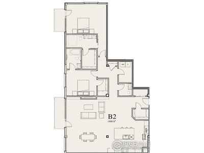 Unit 201 Floor Plan (B2)