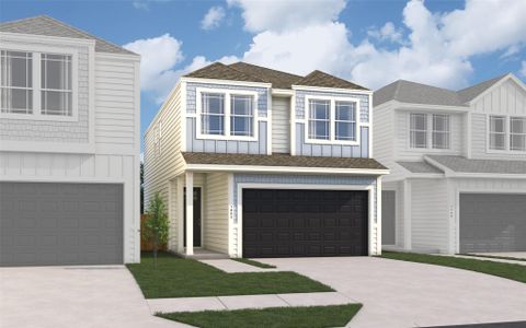 New construction Single-Family house 13438 Sun Cay Dr, Houston, TX 77047 plan Nimitz - image