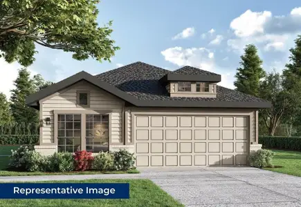 New construction Single-Family house 7408 Summer Sunset Dr, Krum, TX 76249 plan Carter Select F - image