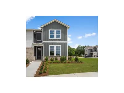 New construction Townhouse house 485 Crown Dr, Cartersville, GA 30120 plan The Monroe B - image