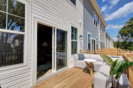 New construction Townhouse house 538 Heathwood Wy, Summerville, SC 29486 plan Balfour - image