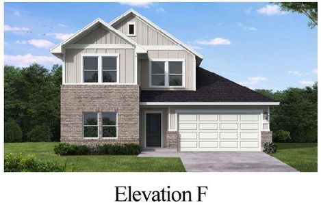 New construction Single-Family house 142 Ayres Horn, Cedar Creek, TX 78612 plan Martin - image