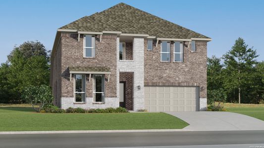 New construction Single-Family house 8514 Hidden Kys, San Antonio, TX 78263 plan Wathen - image