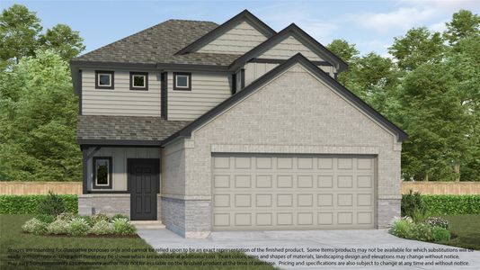 New construction Single-Family house 6443 Old Cypress Landing Ln, Humble, TX 77338 - image