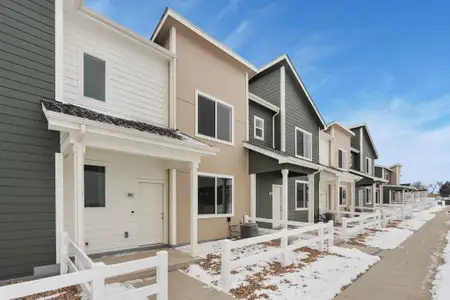 New construction Townhouse house 3932 Congaree Wy, Evans, CO 80620 Westcliffe- photo 3 3