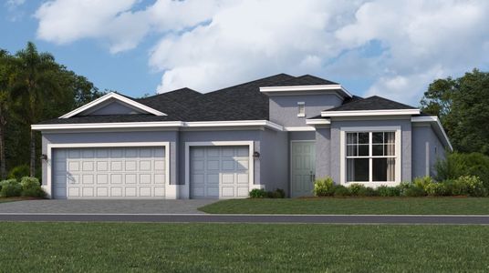New construction Single-Family house 17456 Saddleback Lp, North Fort Myers, FL 33917 plan The Summerville II - image