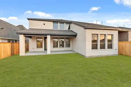 New construction Single-Family house 129 Ash Juniper Rd, Georgetown, TX 78633 plan The Alden IX - image